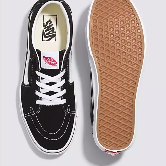 Vans Black and White Sneakers - Picture 2 of 2